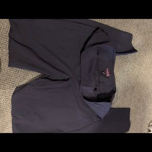 Stretch Long Tall Sally dress pants navy blue